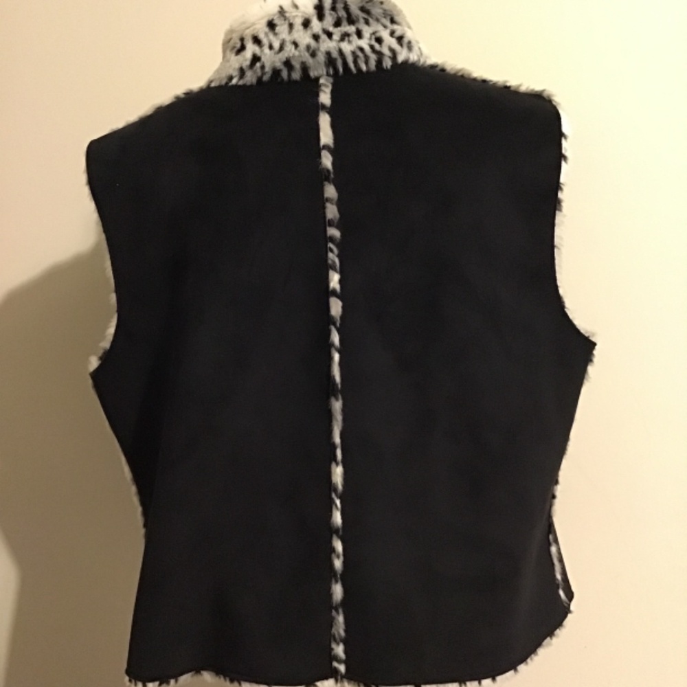 🔥SALE! NWOT, REVERSIBLE, see pics, suede /faux fur, gorgeous 🔥🔥 - Picture 6 of 7